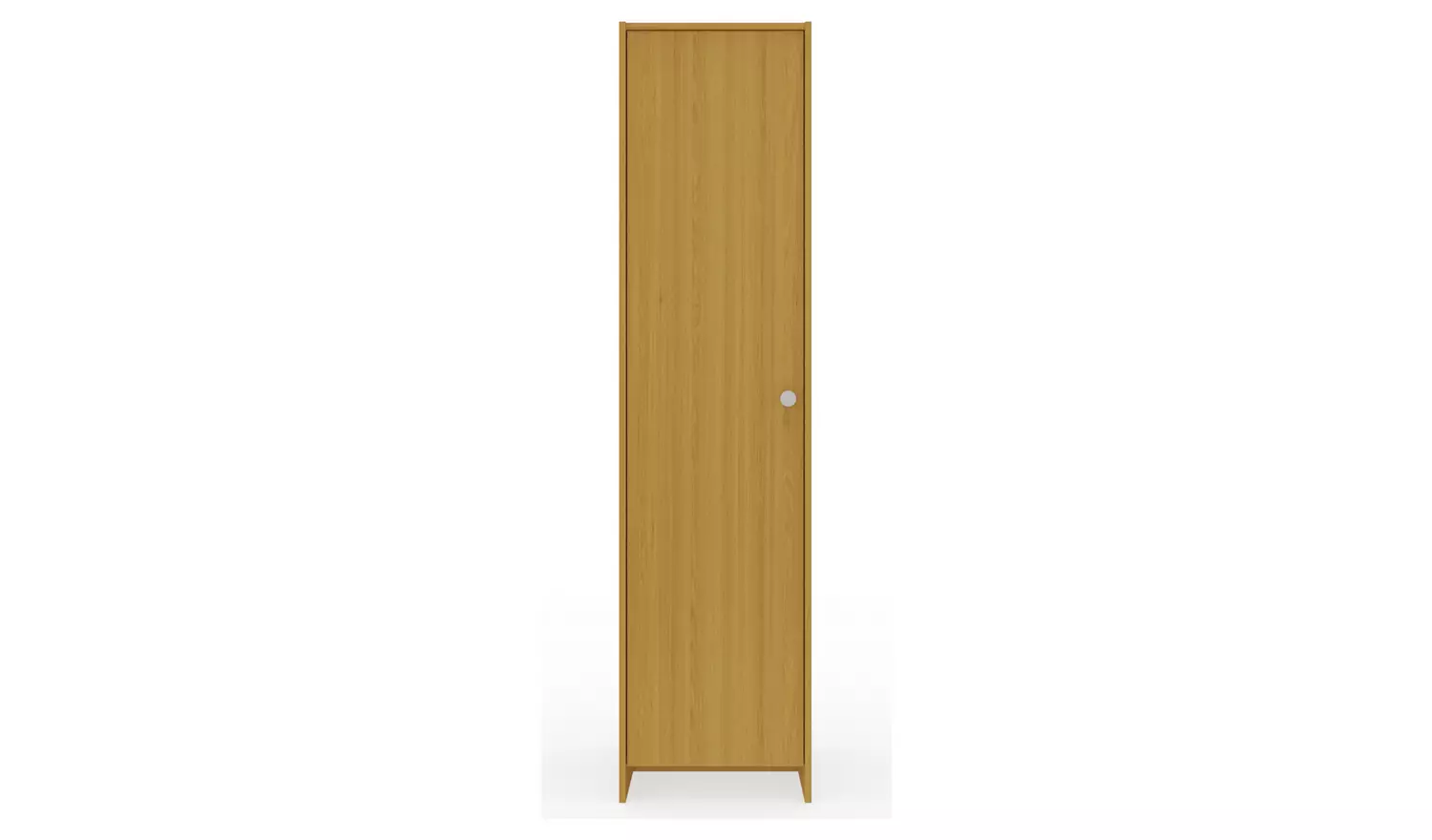 Argos Home Seville 1 Door Wardrobe - Oak