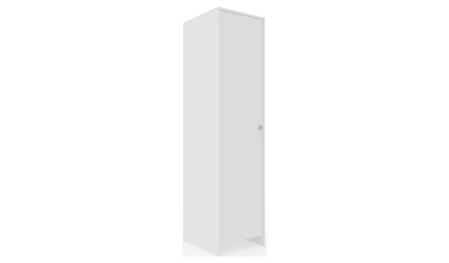 Argos Home Seville 1 Door Wardrobe - White