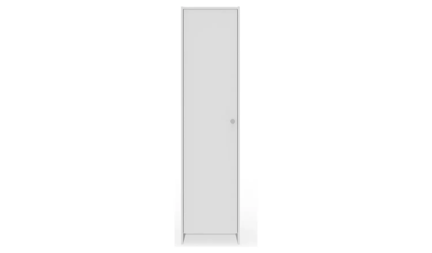 Argos Home Seville 1 Door Wardrobe - White