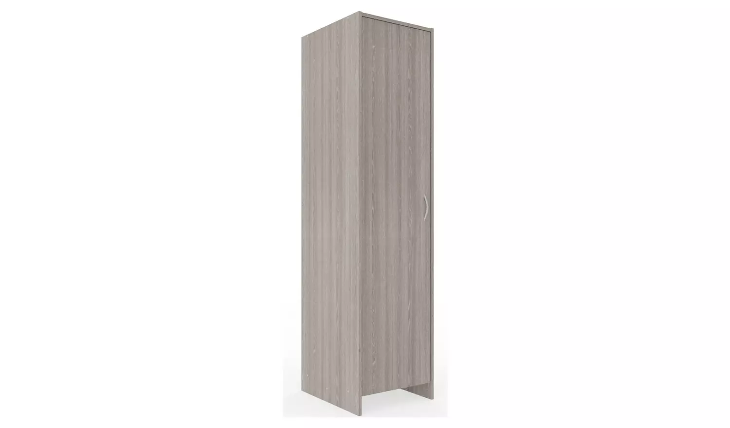 Argos Home Seville 1 Door Wardrobe - Grey & Oak