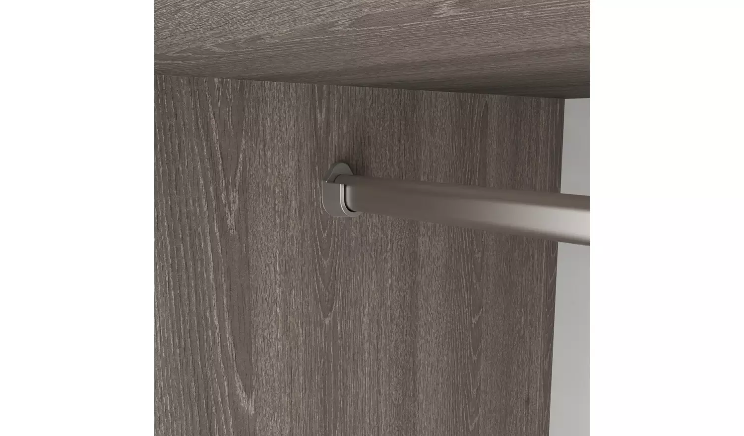 Argos Home Seville 1 Door Wardrobe - Grey & Oak