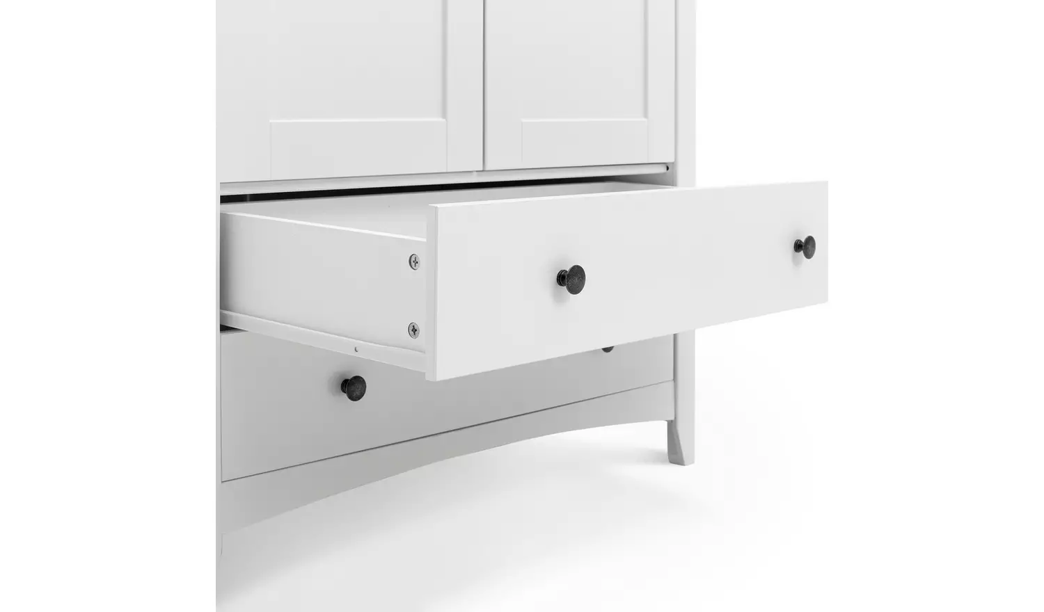 Habitat Minato 2 Door 2 Drawer Wardrobe - White