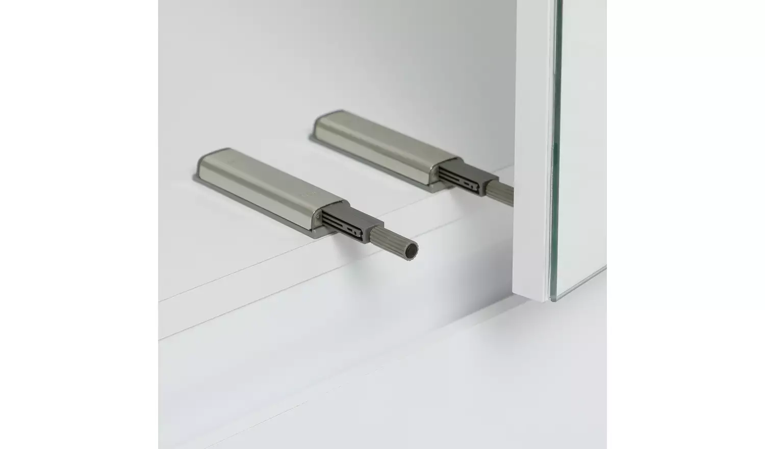 Argos Jenson 2 Door 2 Drawer Mirror Wardrobe - White Gloss