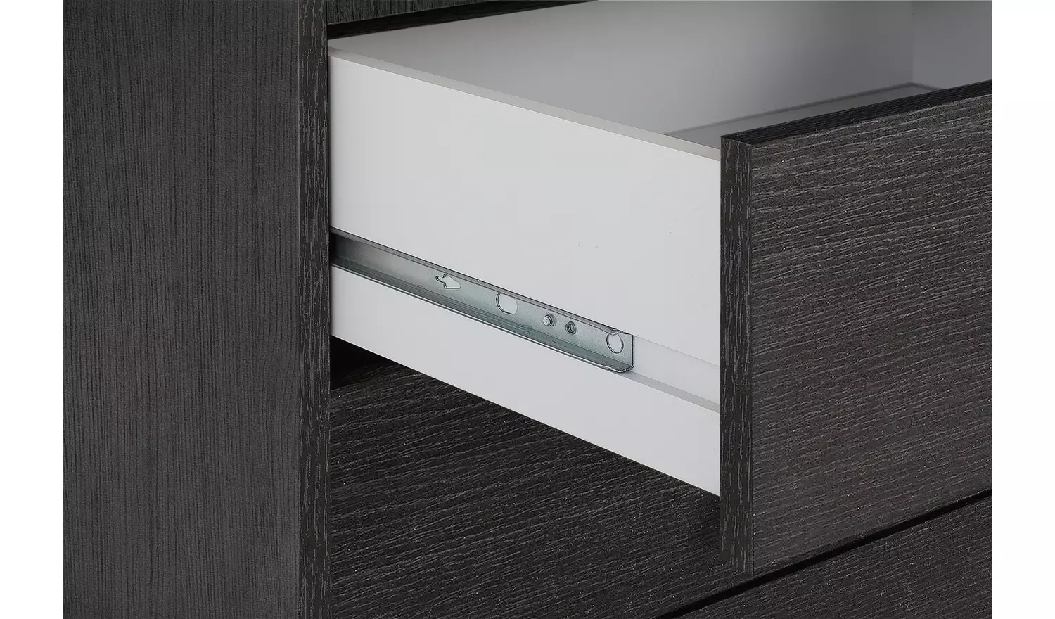 Argos Home Malibu 3 Dr 4 Drawer Wardrobe - Black Oak Effect