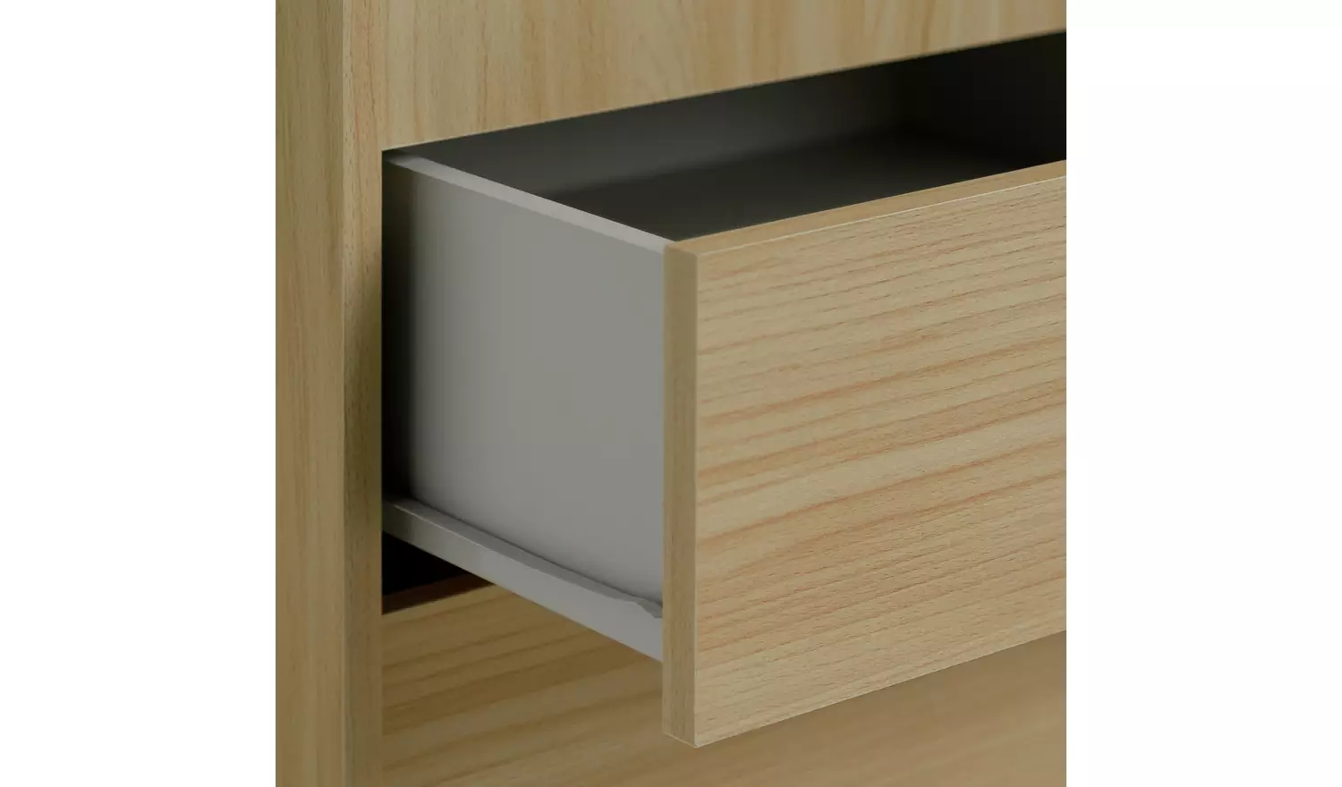 Argos Home Malibu 3 Door 4 Drawer Wardrobe - Beech Effect