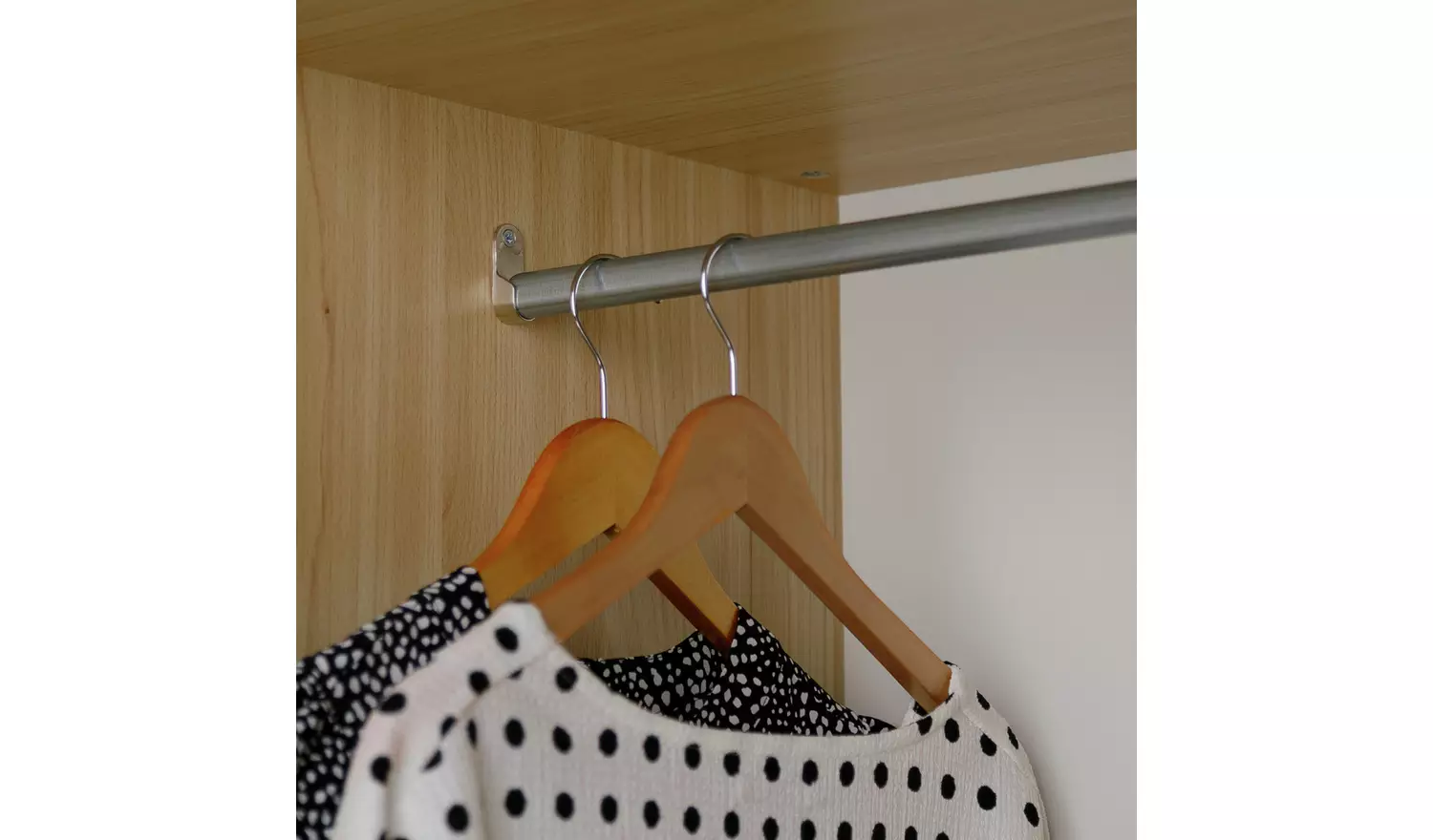 Argos Home Malibu 3 Door 4 Drawer Wardrobe - Beech Effect