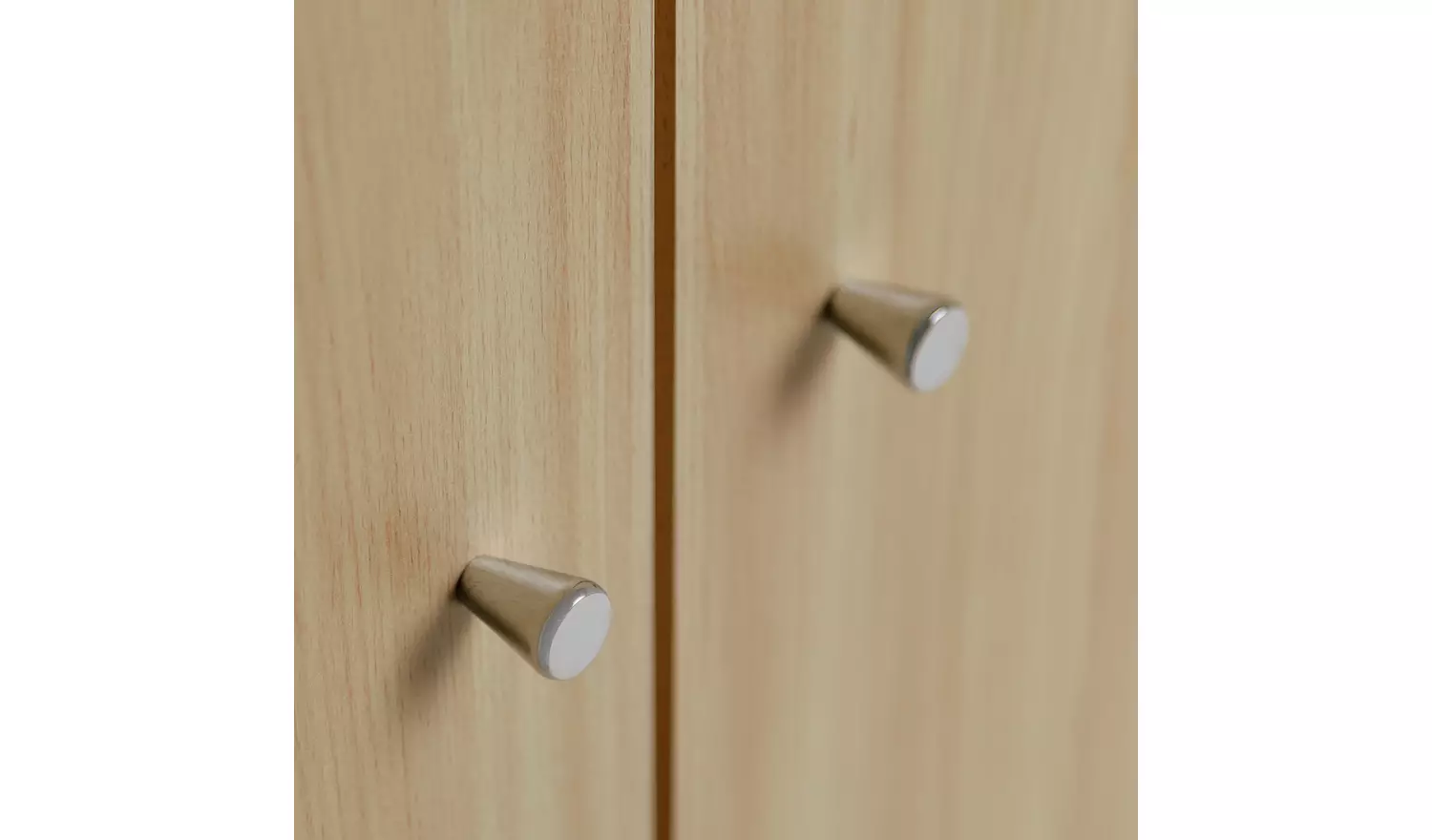 Argos Home Malibu 3 Door 4 Drawer Wardrobe - Beech Effect