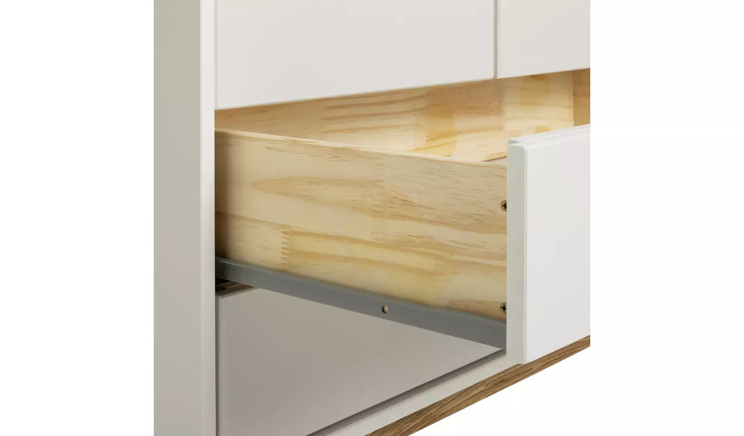 Habitat Pimlico 2 Door 2 Drawer Wardrobe - White