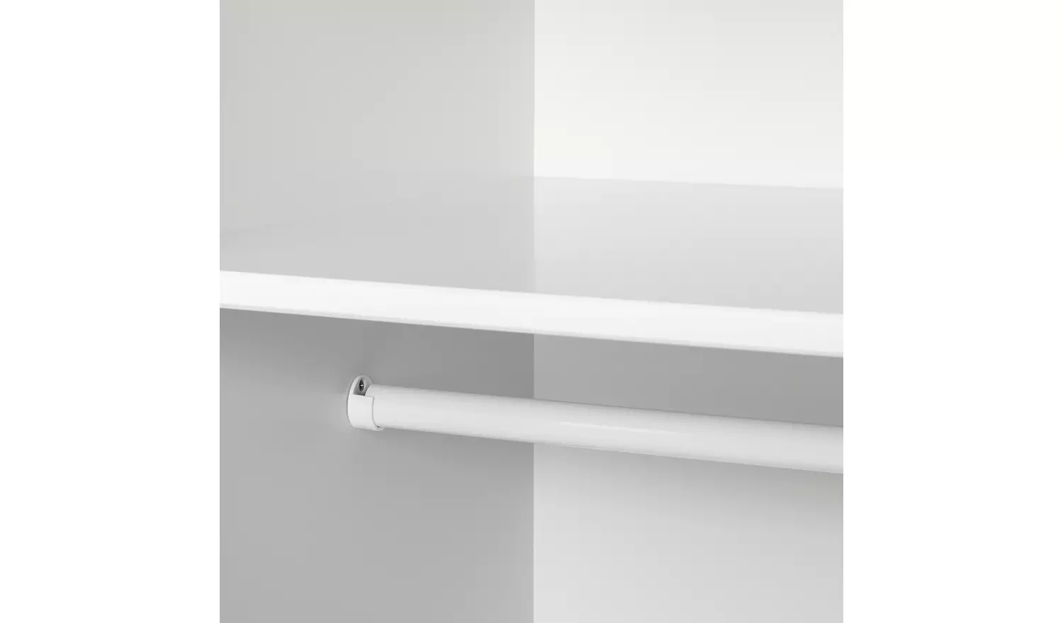 Habitat Pimlico 2 Door 2 Drawer Wardrobe - White