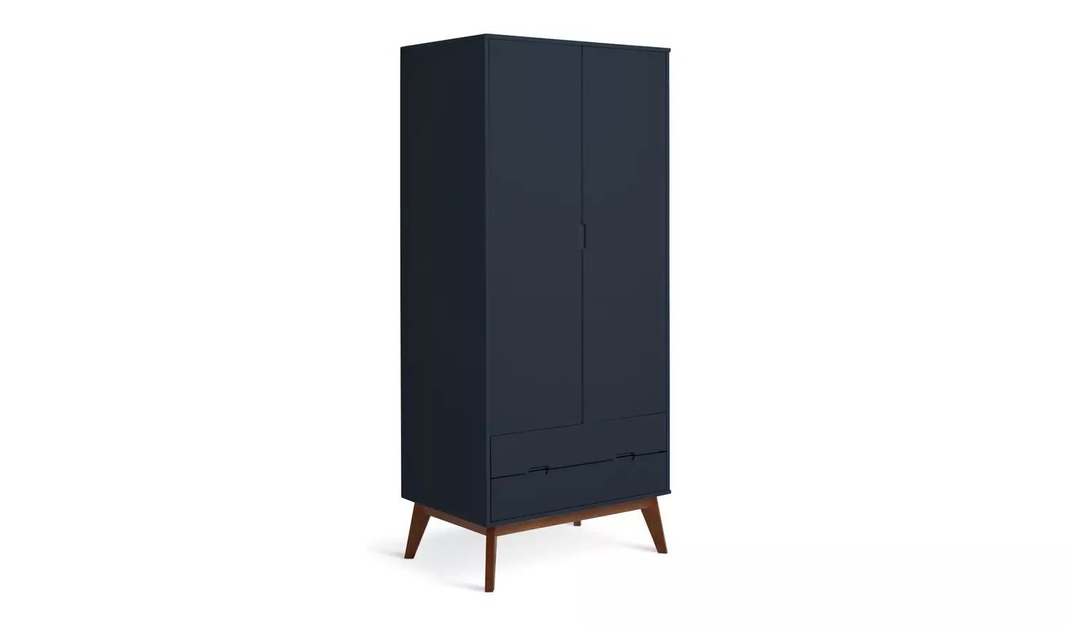 Habitat Pimlico 2 Door 2 Drawer Wardrobe - Blue