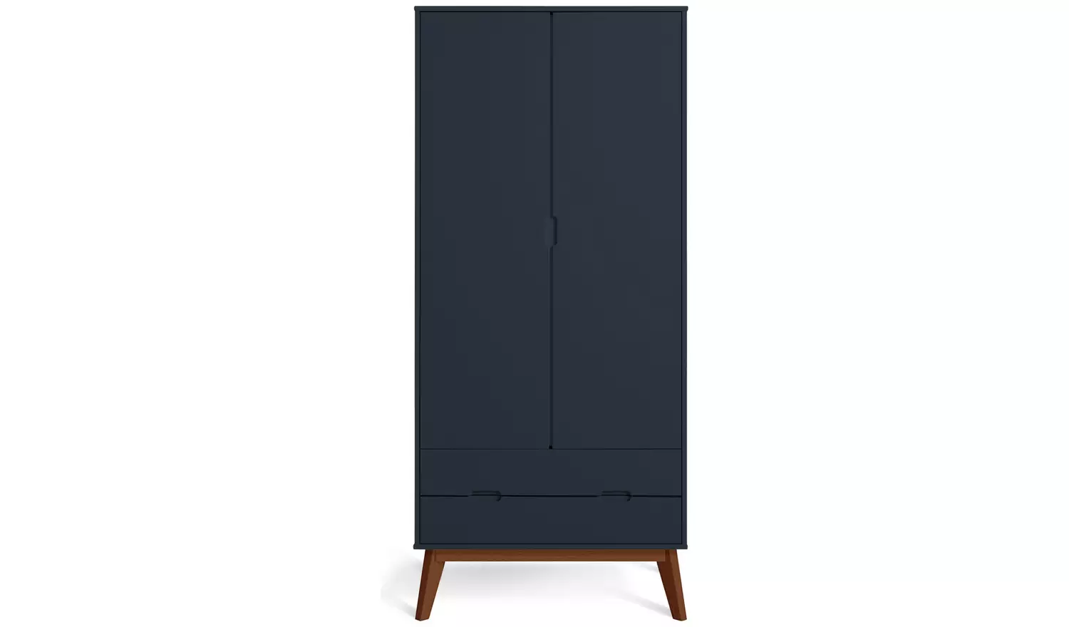 Habitat Pimlico 2 Door 2 Drawer Wardrobe - Blue