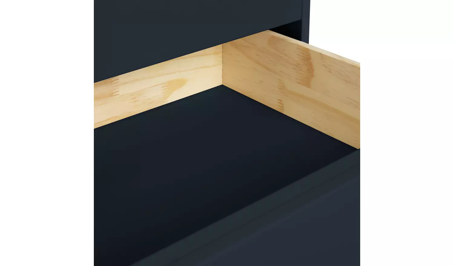 Habitat Pimlico 2 Door 2 Drawer Wardrobe - Blue