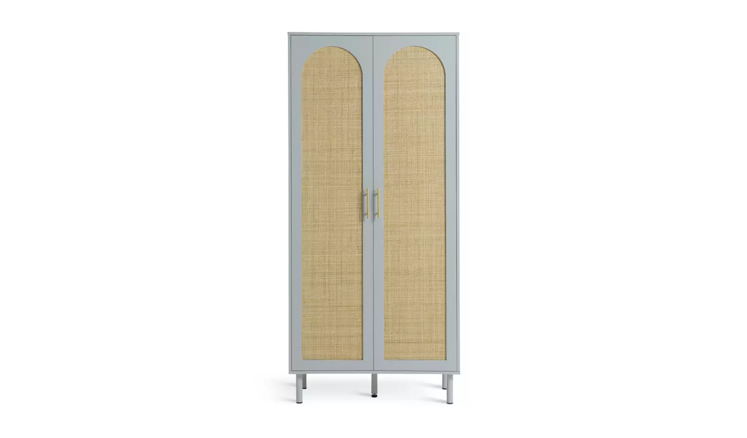 Habitat Monica 2 Door Wardrobe - Grey