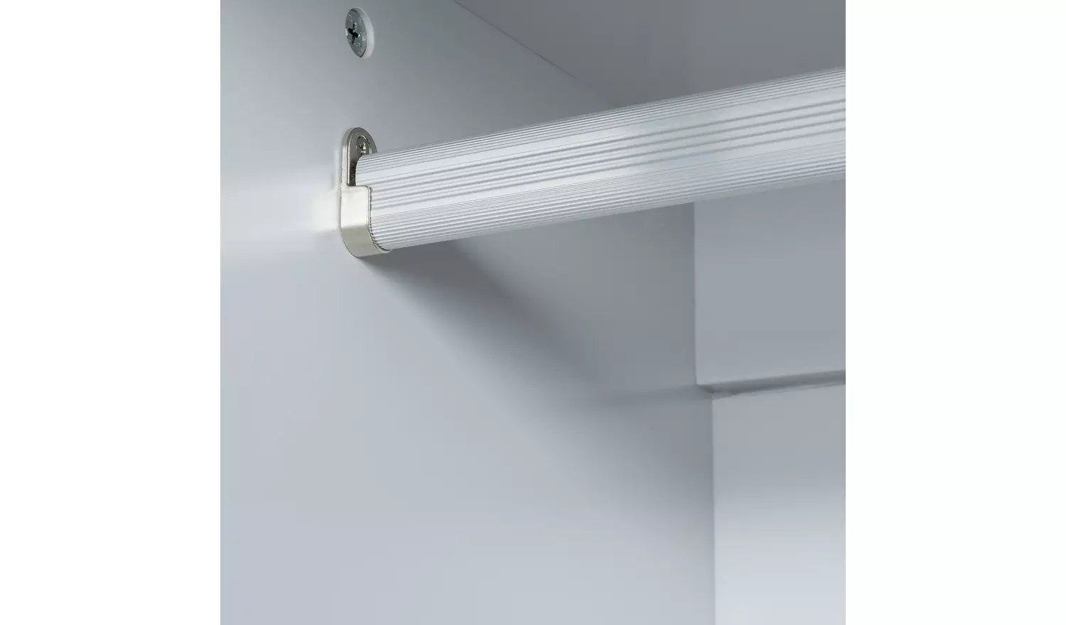 Habitat Monica 2 Door Wardrobe - Grey