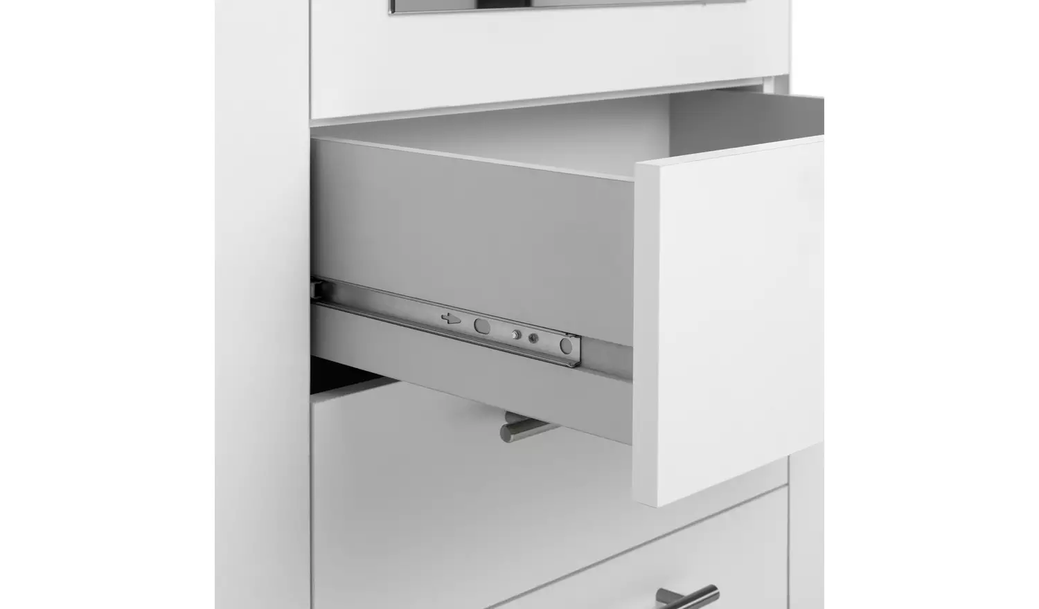 Argos Home Brisbane 3 Door 3 Drawer Wardrobe - White