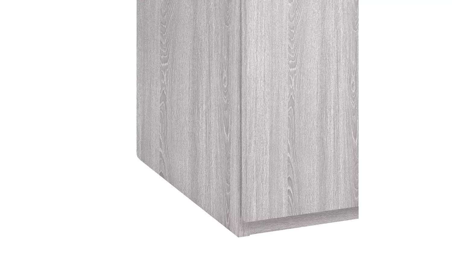 Argos Home Brisbane 3 Door 3 Drawer Wardrobe – GreyOak