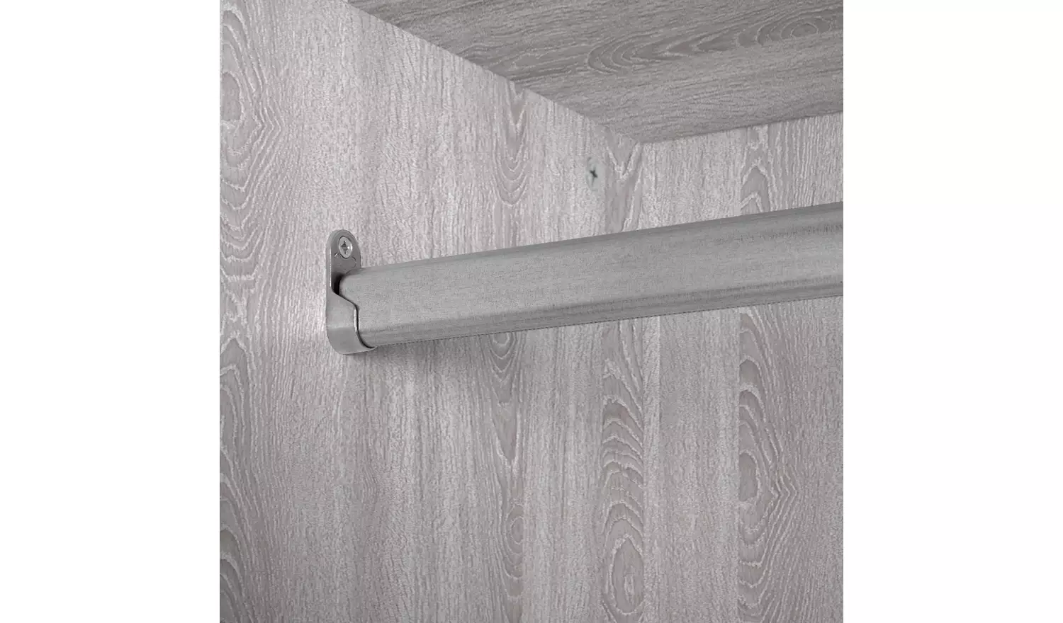 Argos Home Brisbane 3 Door 3 Drawer Wardrobe – GreyOak