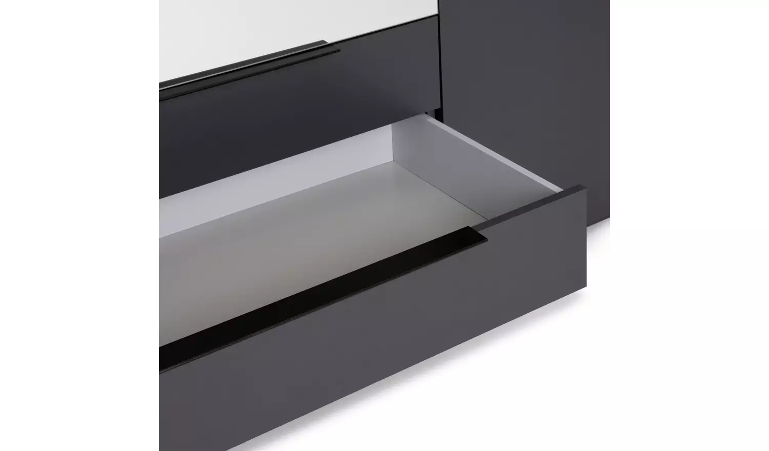 Argos Home Hallingford 4 Door 3 Drawer Wardrobe - Anthracite