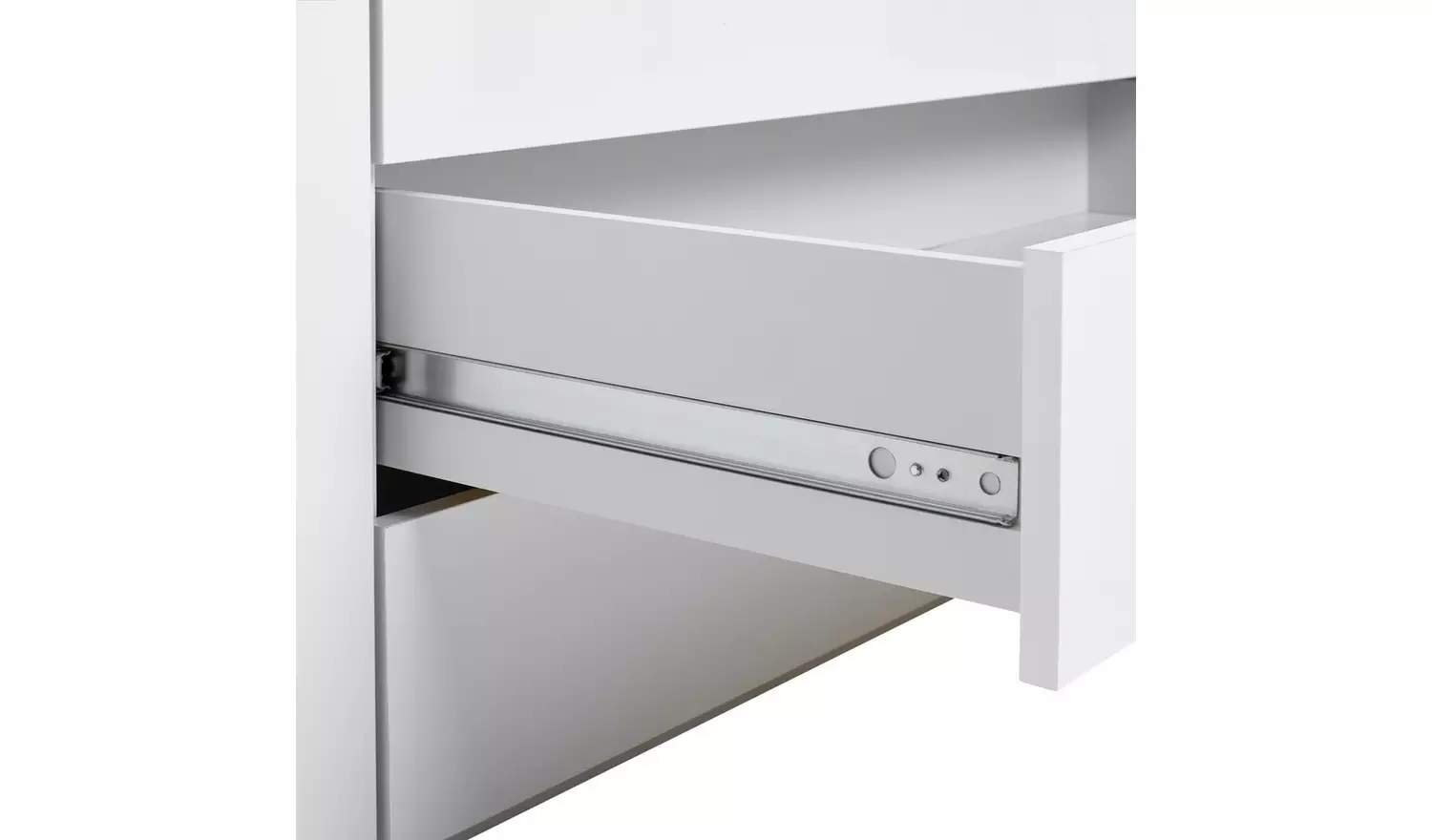 Argos Home Hallingford 4 Door 3 Drawer Wardrobe- White Gloss