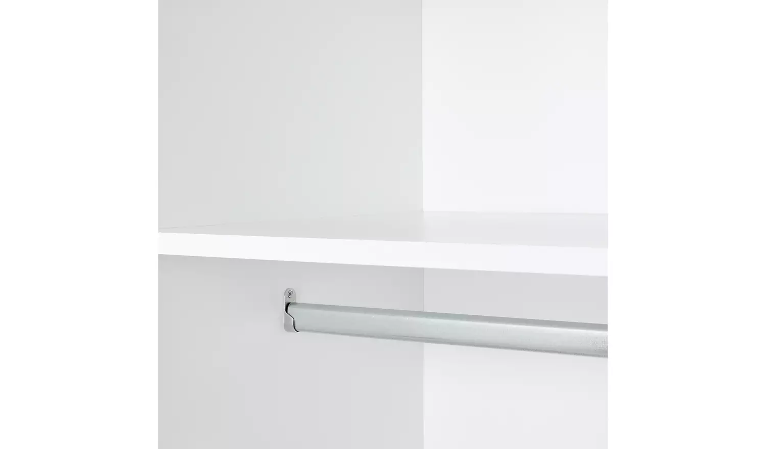 Argos Home Hallingford 4 Door 3 Drawer Wardrobe- White Gloss