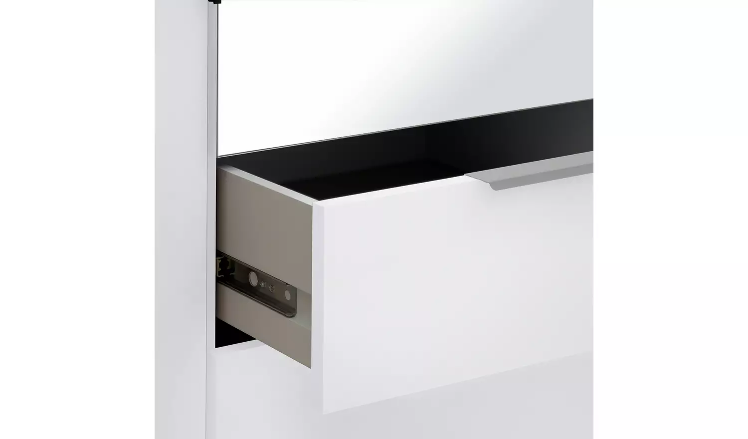 Argos Home Hallingford 2 Door 3 Drawer Wardrobe- White Gloss