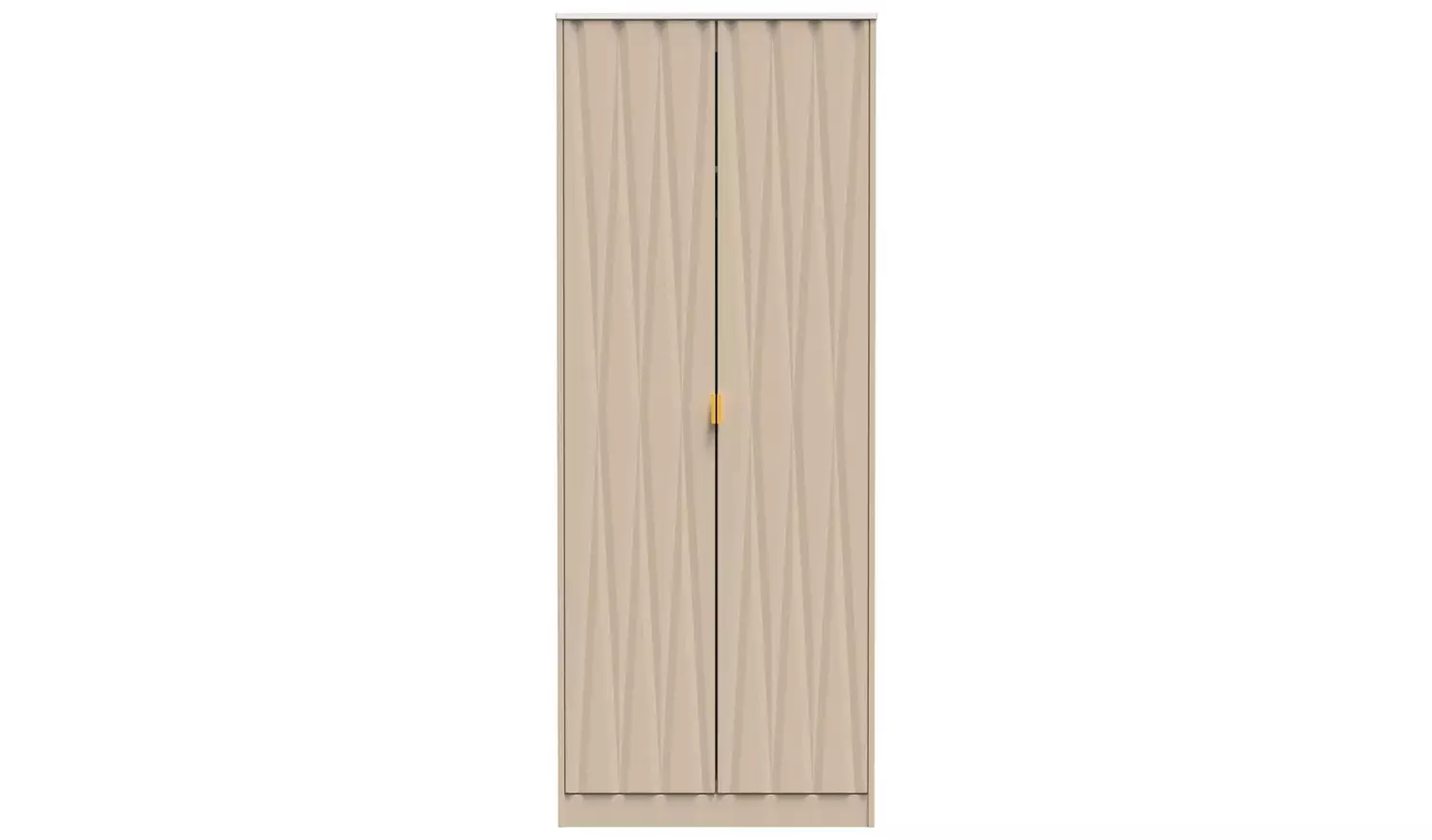Shimmer 2 Door Wardrobe - Beige