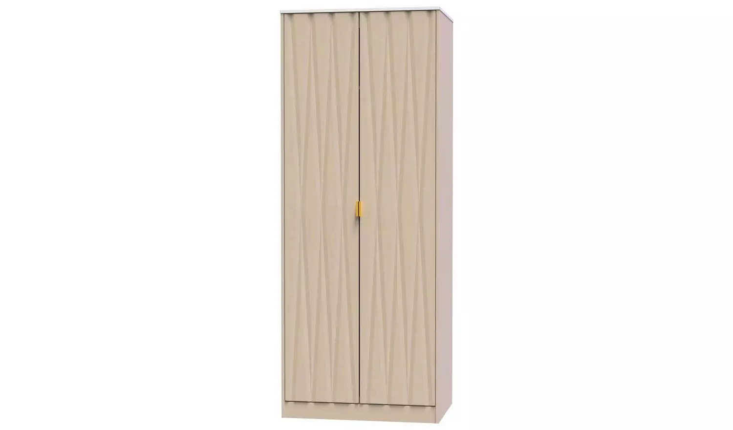 Shimmer 2 Door Wardrobe - Beige