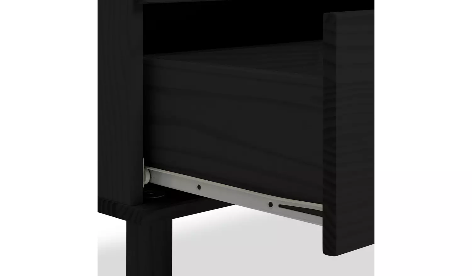 Habitat Akio 2 Drawer 2 Door Wardrobe - Black