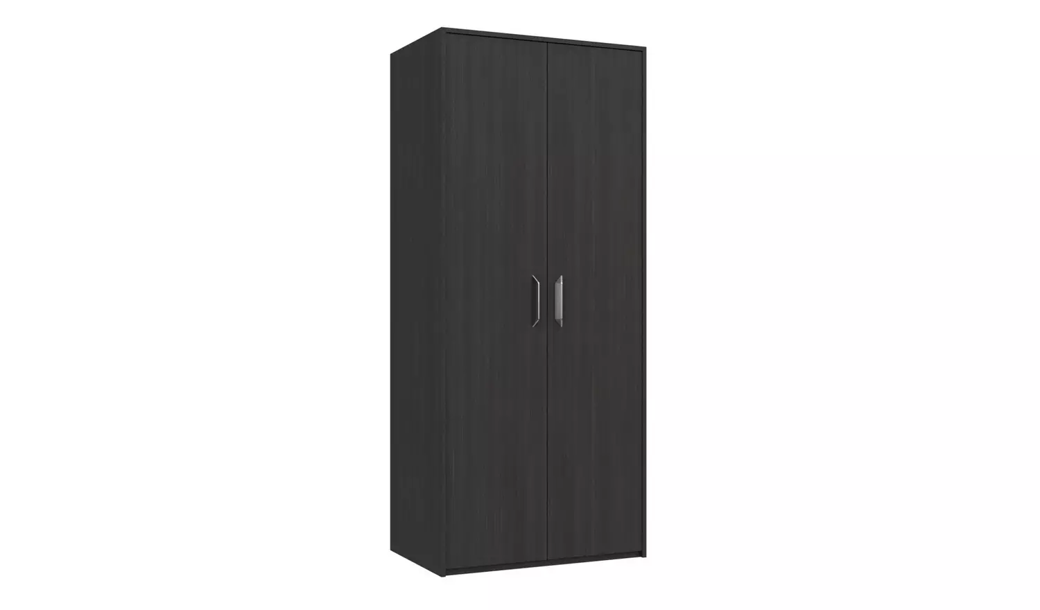 Ashdown 2 Door Wardrobe - Dark Grey