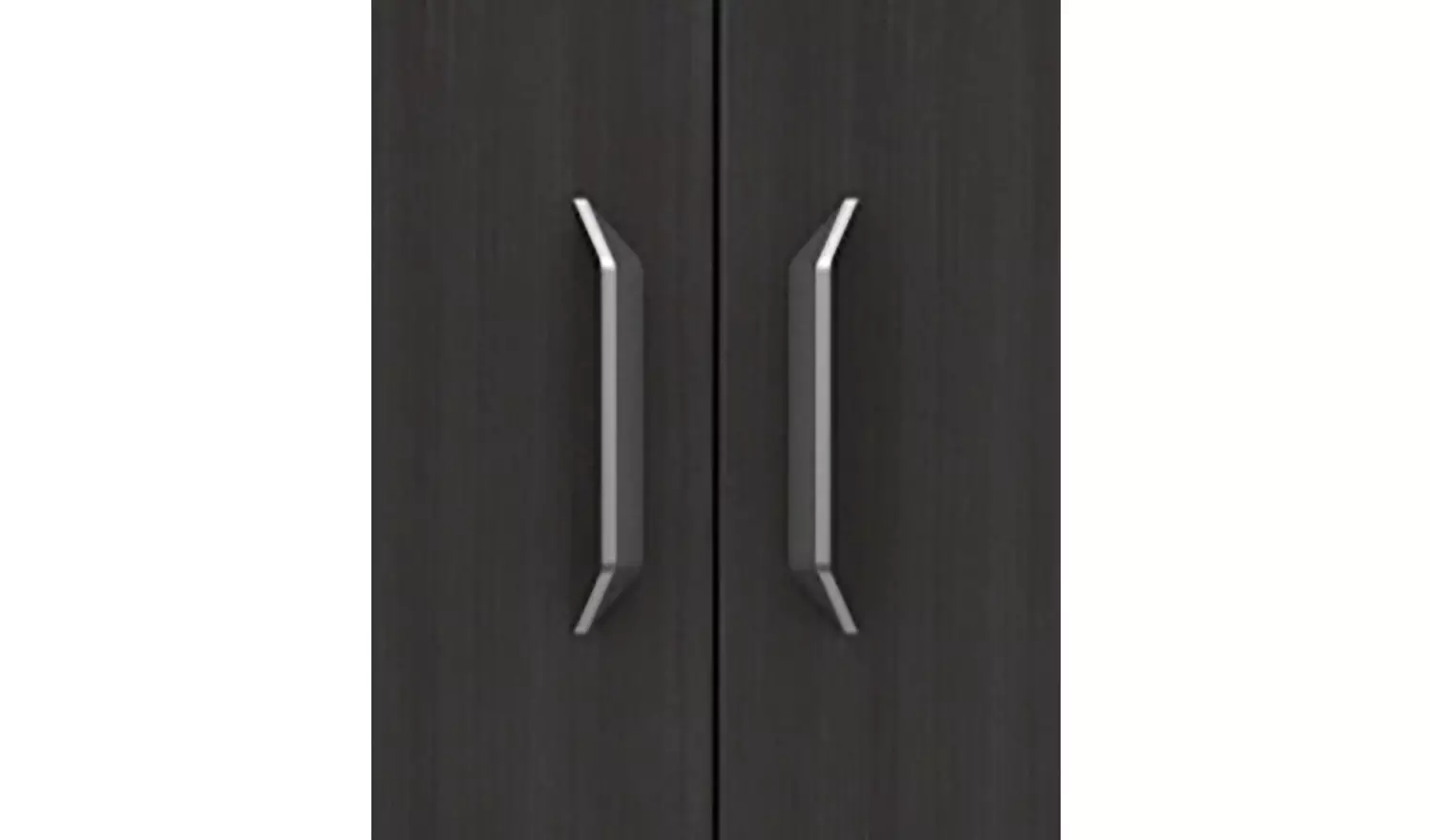 Ashdown 2 Door Wardrobe - Dark Grey