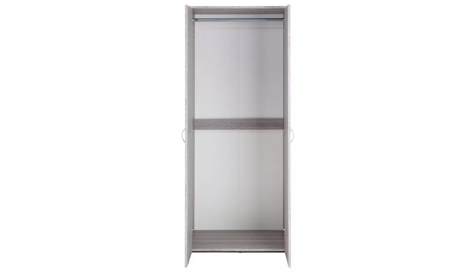 Argos Home Seville 2 Door Wardrobe - Grey Oak Effect