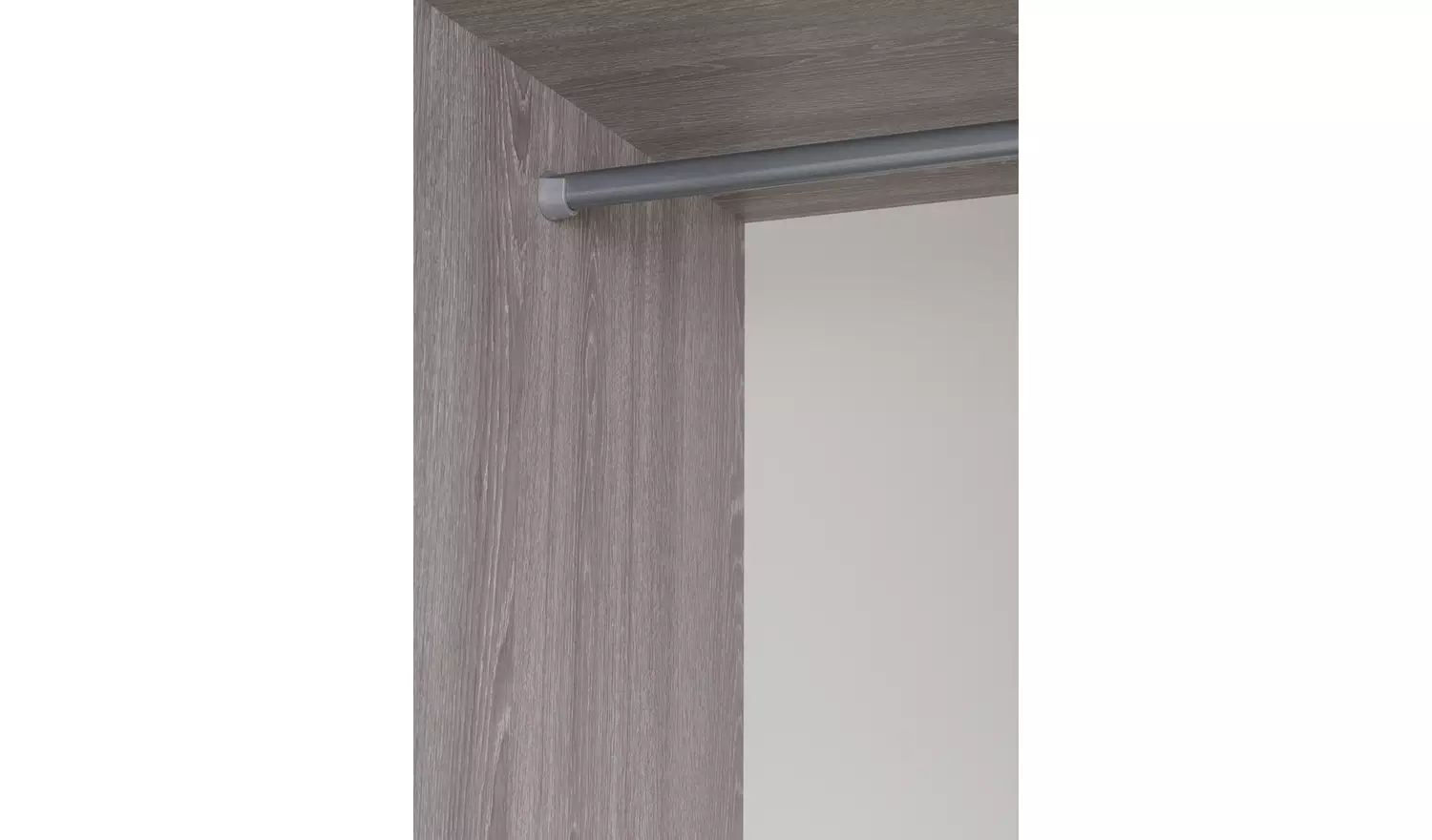 Argos Home Seville 2 Door Wardrobe - Grey Oak Effect