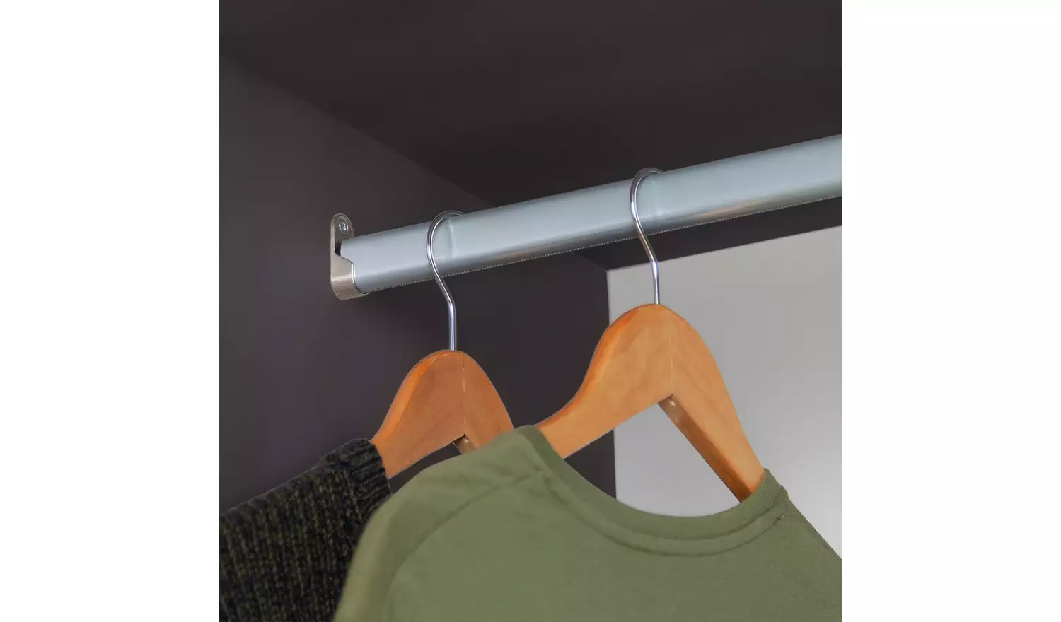 Argos Home Hallingford 2 Door 3 Drawer Wardrobe - Anthracite