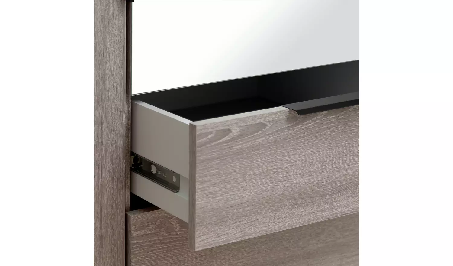 Argos Home Hallingford 2 Door 3 Drawer Wardrobe - Grey Oak