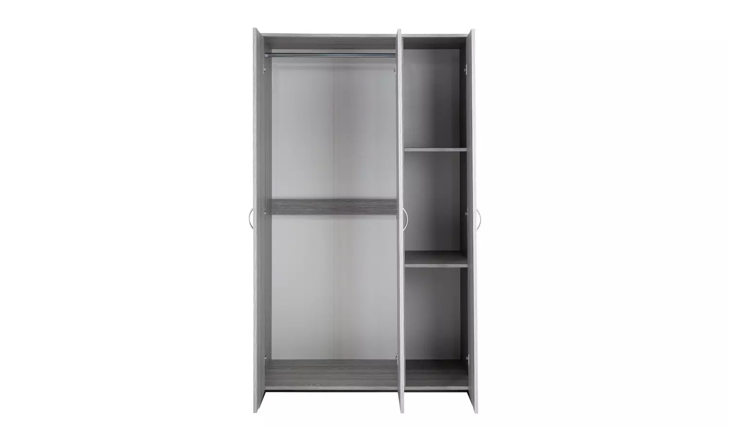 Argos Home Seville 3 Door Wardrobe - Grey Oak Effect