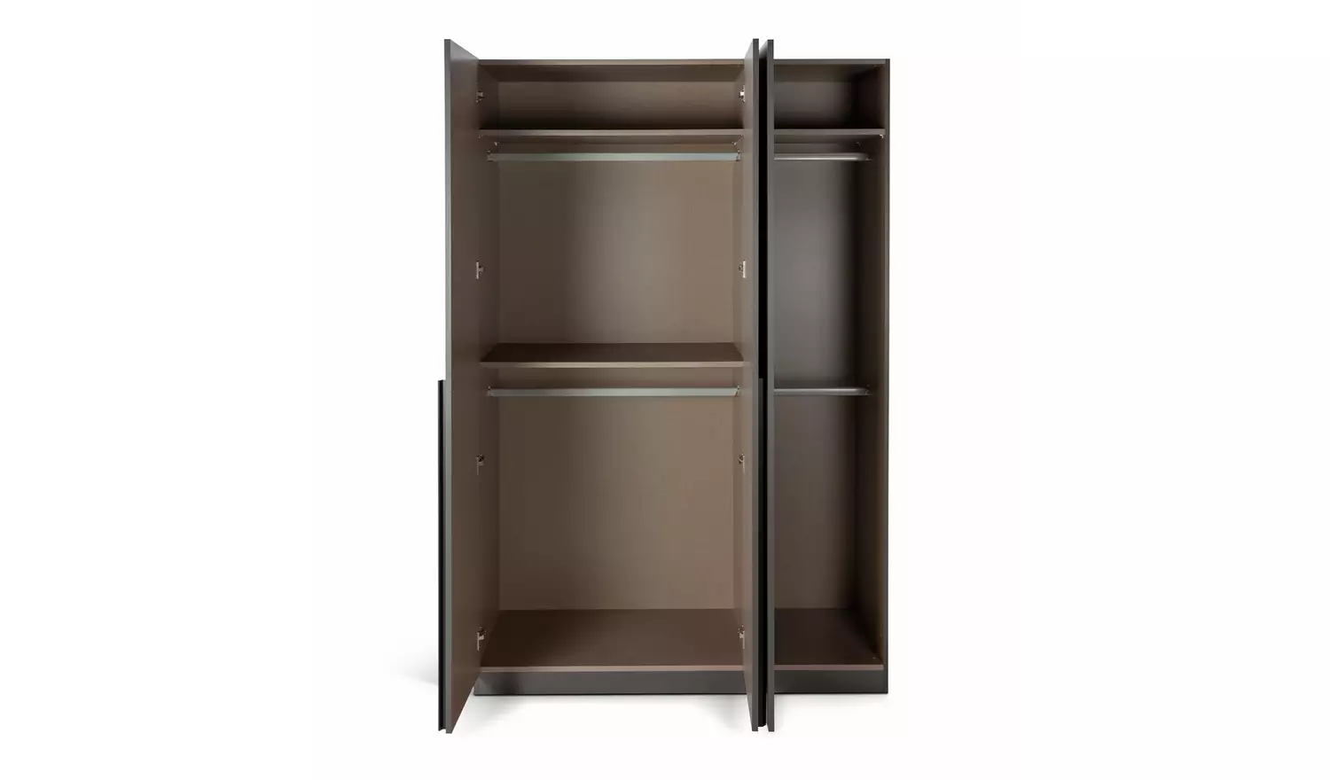 Habitat Munich 3 Door Wardrobe - Anthracite
