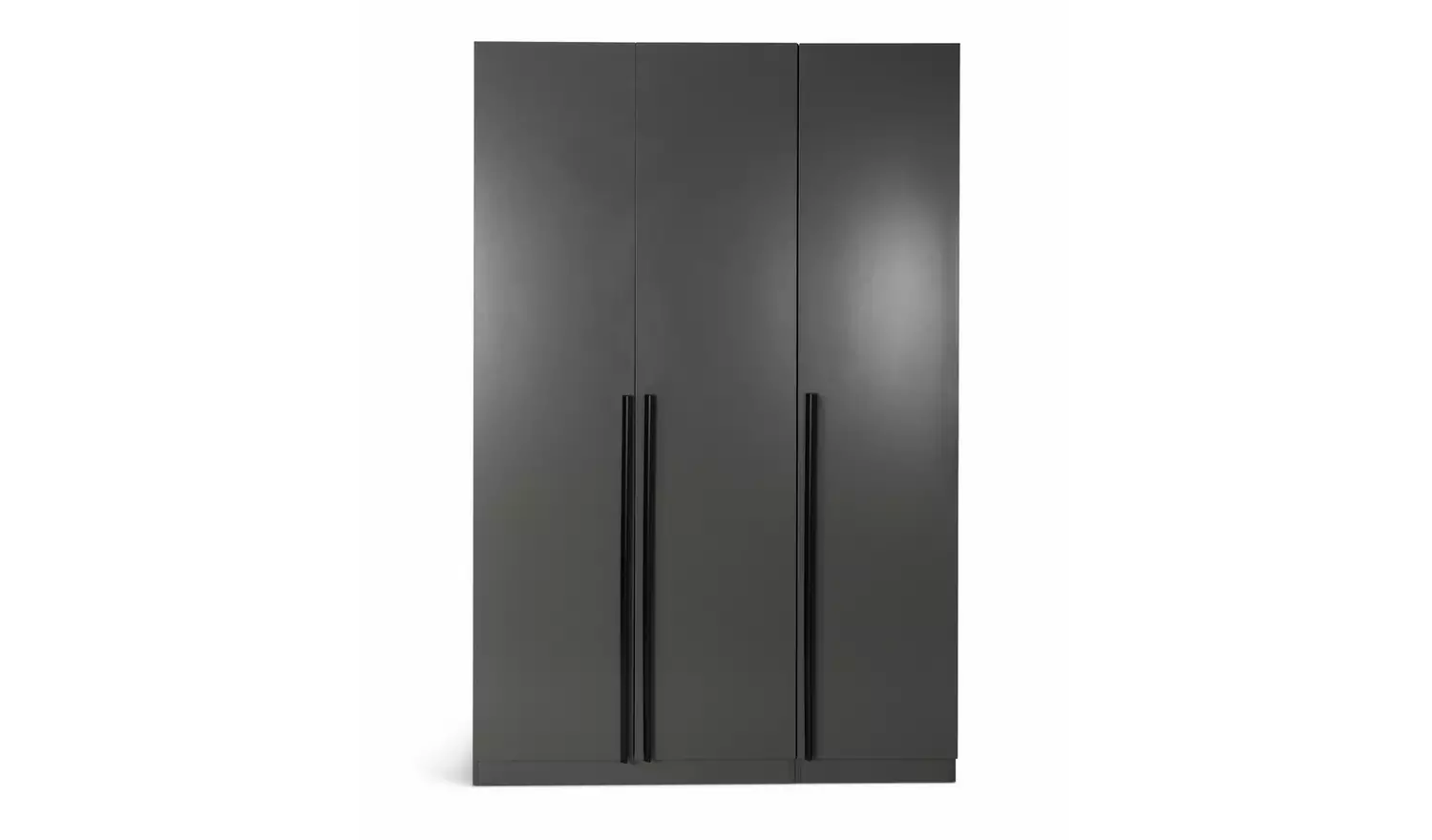 Habitat Munich 3 Door Wardrobe - Anthracite
