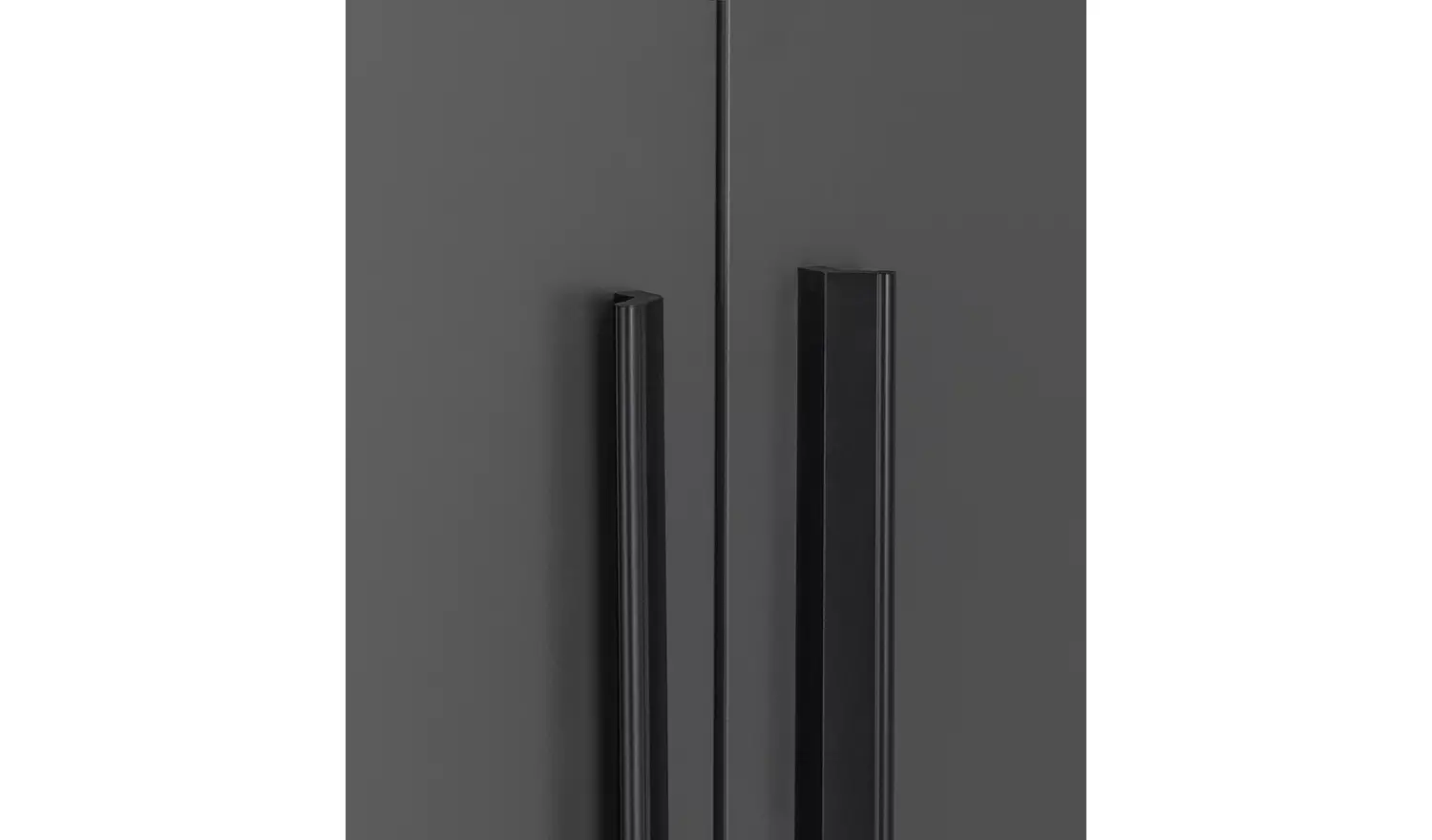 Habitat Munich 4 Door Wardrobe - Anthracite
