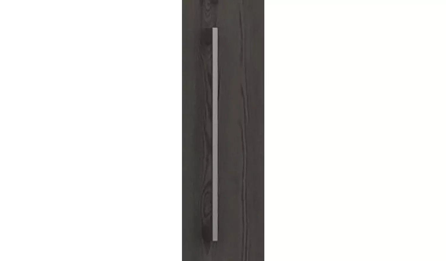 Lancaster 2 Door 2 Drawer Mirror Wardrobe - Dark Grey