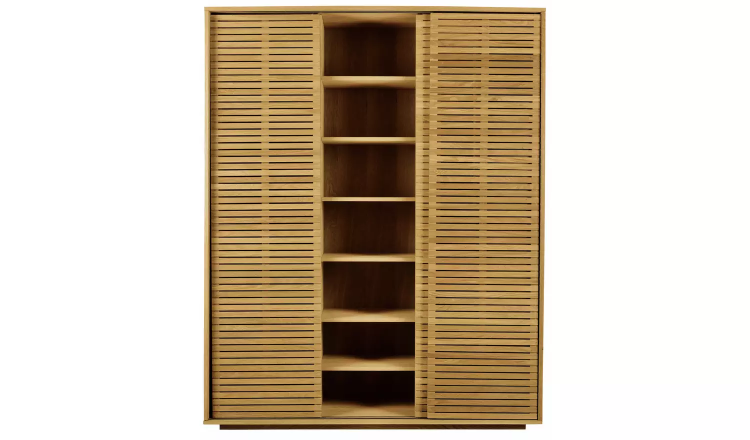 Habitat Max 3 Door Sliding Wardrobe - Oak