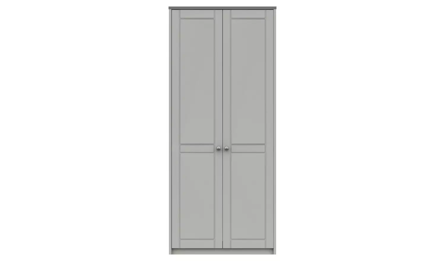 Kielder 2 Door Wardrobe - Grey