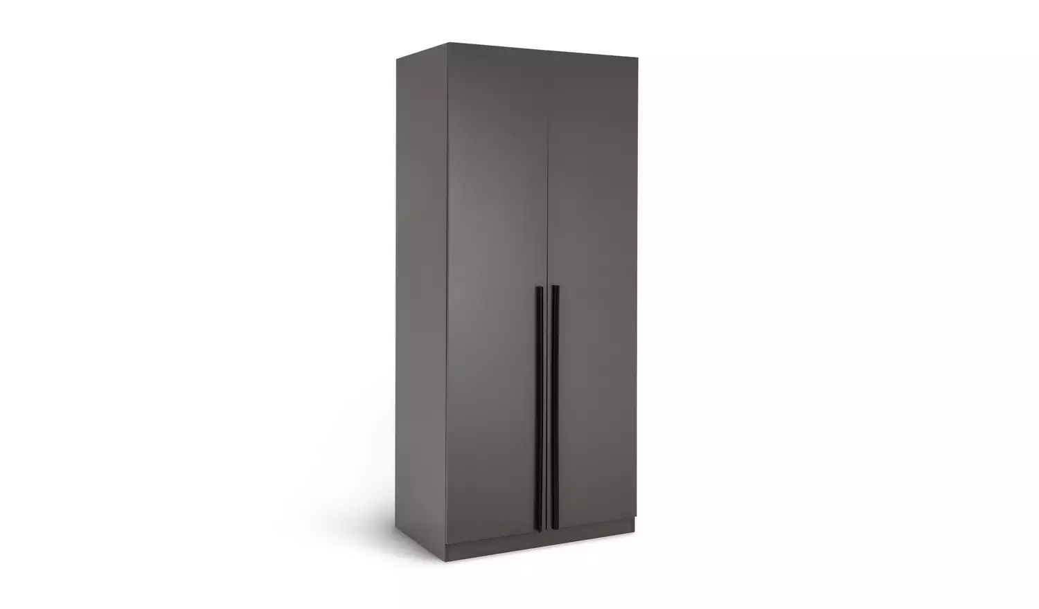 Habitat Munich 2 Door Wardrobe - Anthracite