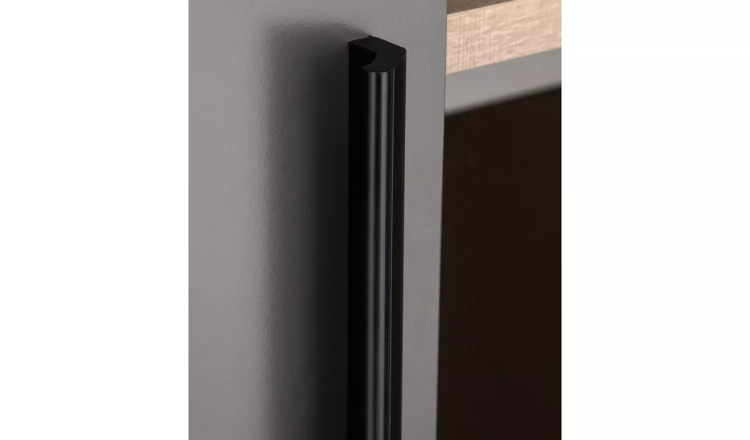 Habitat Munich 2 Door Wardrobe - Anthracite