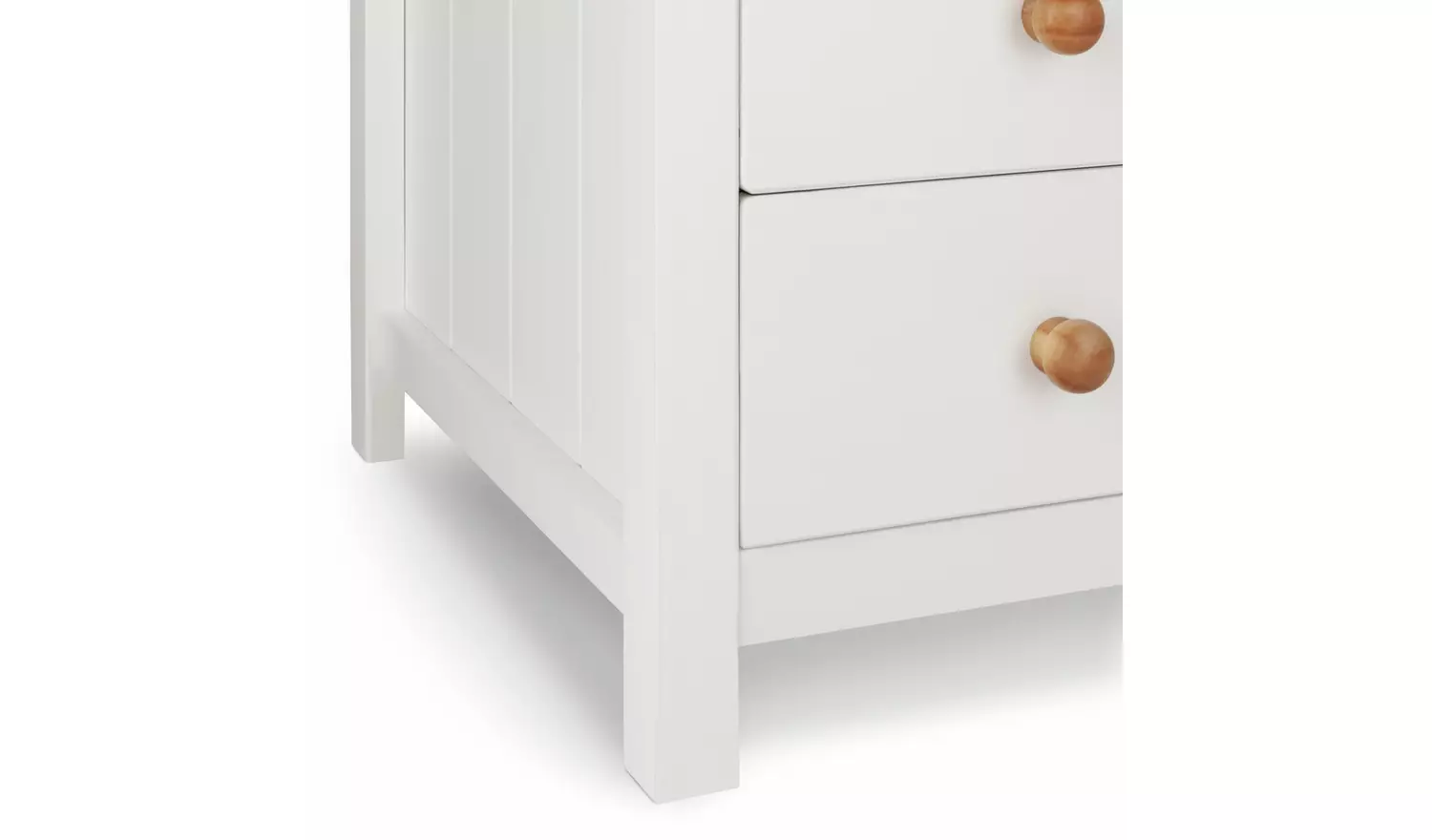 Argos Home Scandinavia 4 Door 6 Drawer Wardrobe -Pine &White