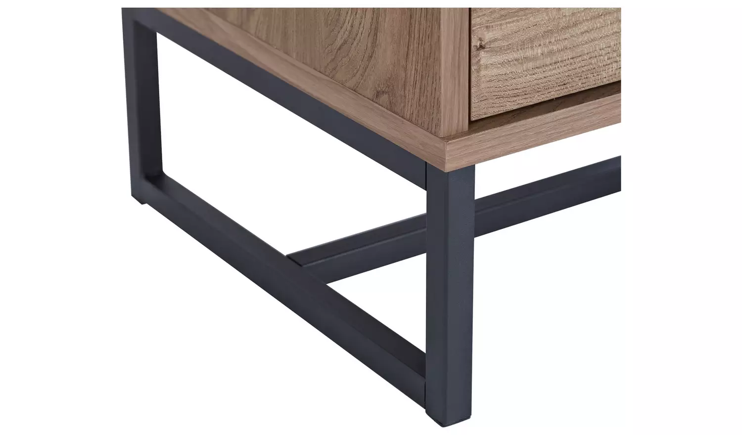 Habitat Nomad 2 Door 2 Drawer Wardrobe - Oak Effect