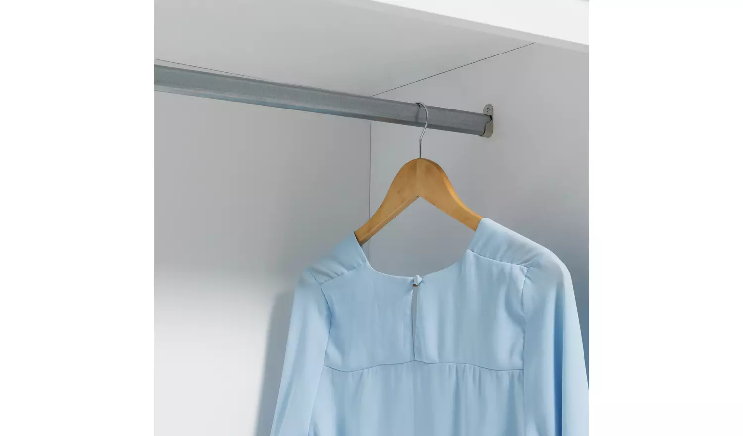 Argos Home Jenson 2 Door 2 Drawer Wardrobe - White Gloss