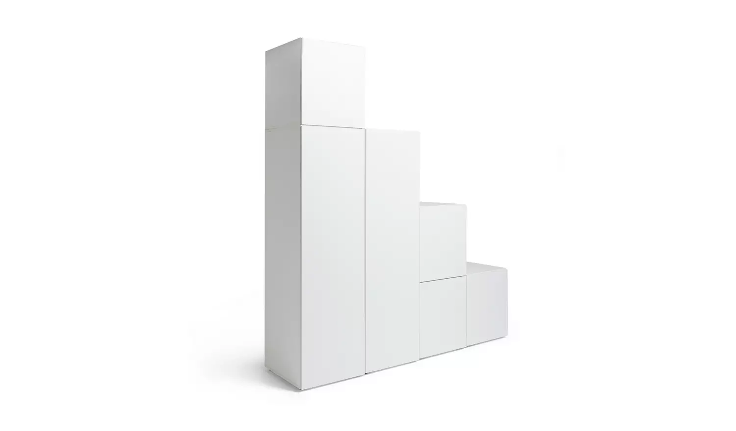 Argos Home Malibu Stepped Large Storage Wardrobe - White