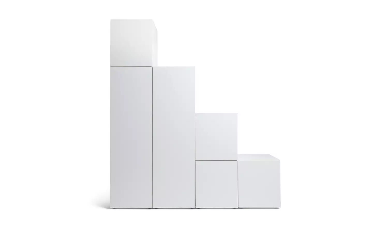 Argos Home Malibu Stepped Large Storage Wardrobe - White