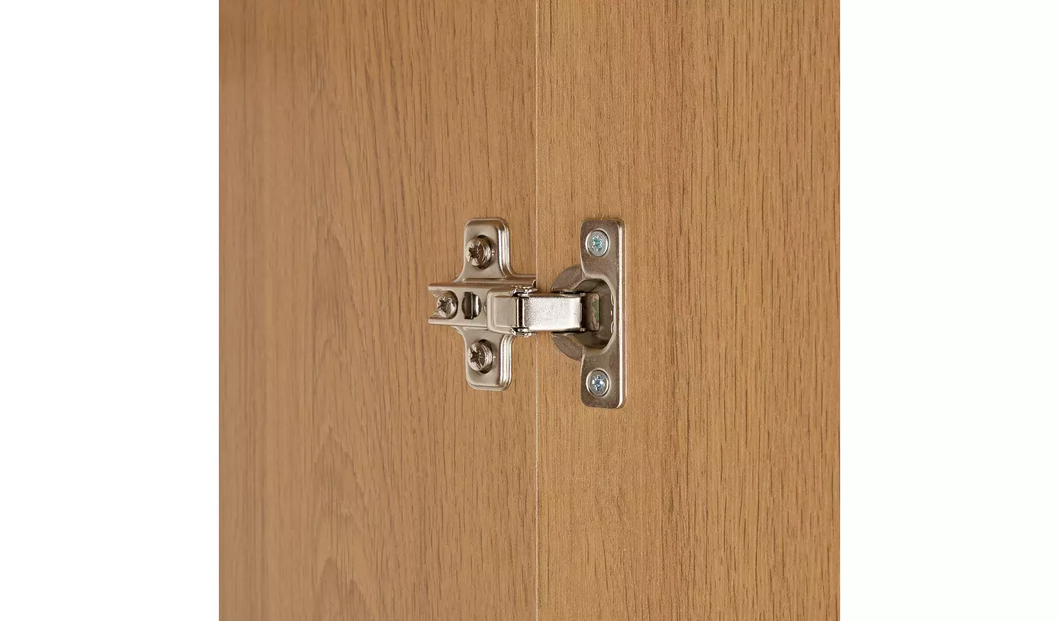 Argos Home Seville 2 Door Wardrobe - Oak Effect