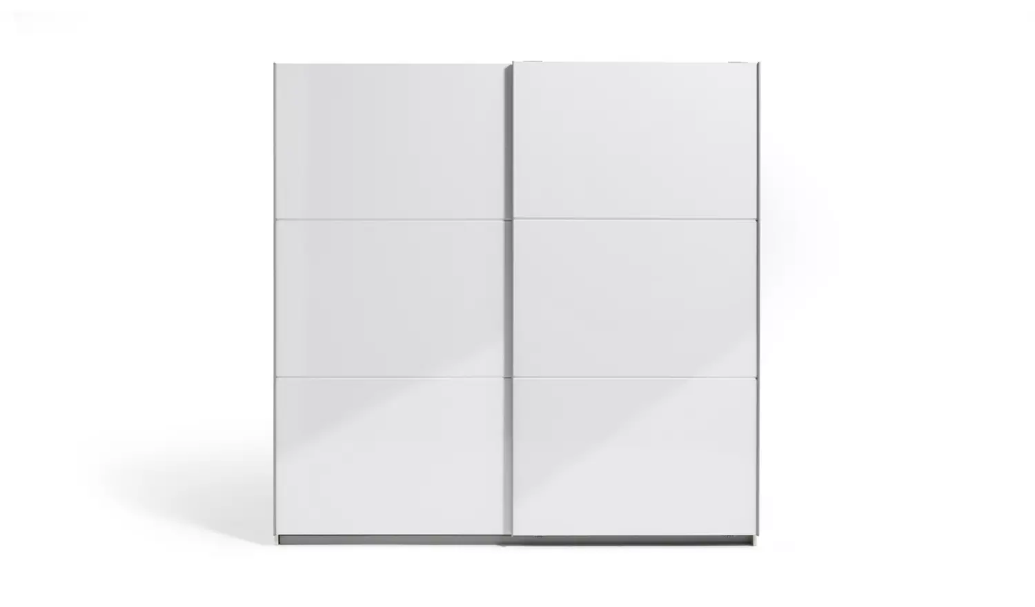 Habitat Holsted 200cm Sliding Wardrobe - White Gloss